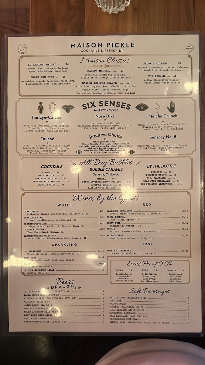 Maison Pickle Menu - Image 3