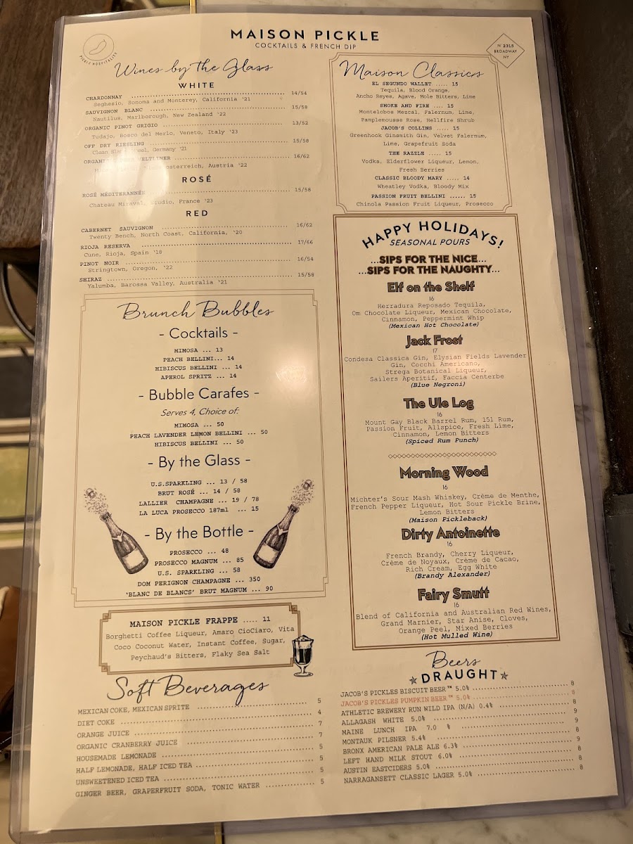 Maison Pickle Menu - Image 6